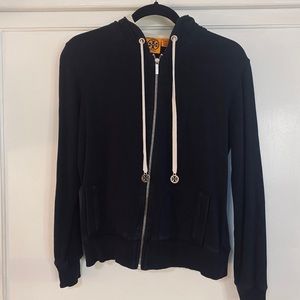 Tory Burch Zip Up Hoodie